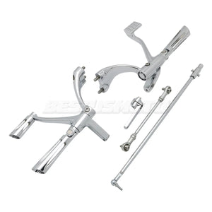 Kit complet commandes avancées CNC, repose-pieds, leviers et biellettes pour Harley-Davidson Sportster XL 883, 1200, 48 2004-2024 – photo 13/20