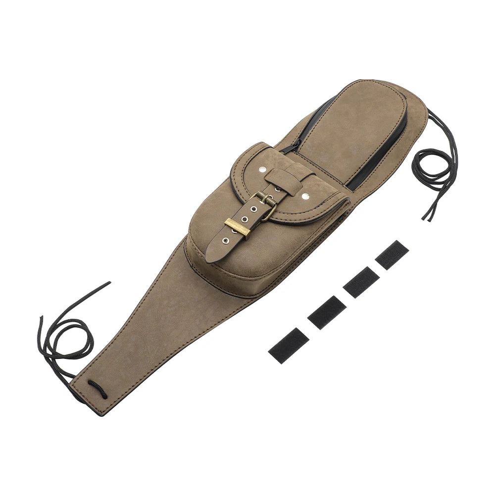 Pochette cache-réservoir en cuir PU pour Harley Sportster Iron 883 et Forty Eight XL1200X - vue 3