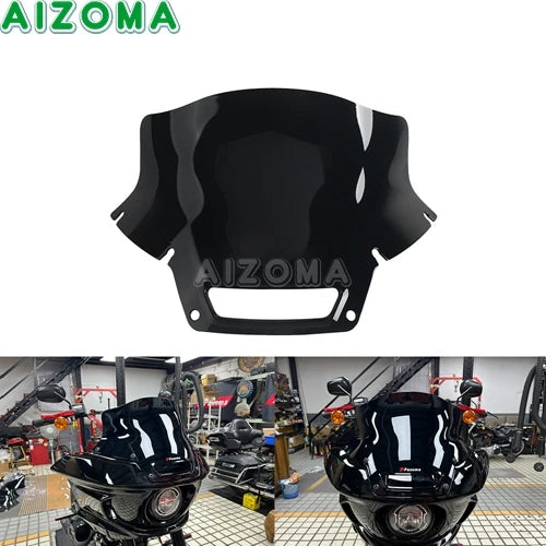 Pare-brise / bulle pour Harley-Davidson Softail Low Rider ST El Diablo FXRST 2022 2023 2024 2025 – photo 9/14