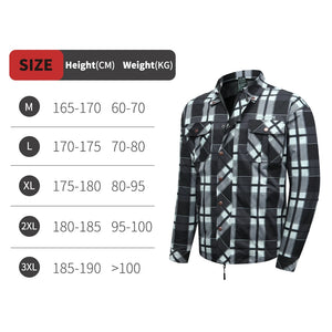 Blouson moto homme WOSAWE à carreaux - vue 8