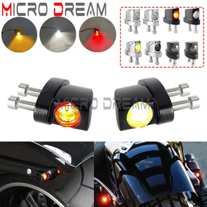 Clignotant LED de montant de garde-boue pour Harley - vue 1