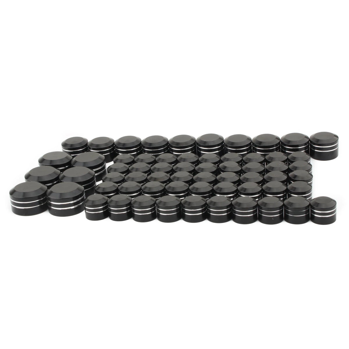 Kit de caches de vis moteur pour Harley Touring et Softail - vue 7