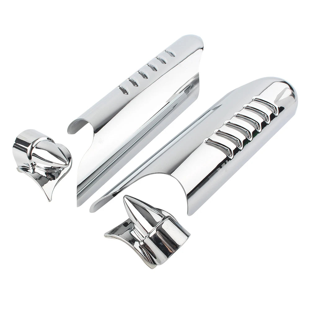 Caches de Bas de Fourche Chromés pour Harley Touring 2000-2013 – photo 5/6
