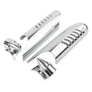 Caches de Bas de Fourche Chromés pour Harley Touring 2000-2013 – photo 5/6