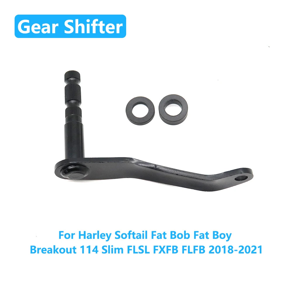 Bras de tringle de sélecteur pour Harley Softail Fat Bob, Fat Boy, Breakout et Slim 2018 et plus – photo 1/7