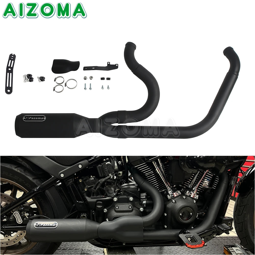 Système d'échappement pour Harley-Davidson Softail Low Rider ST FXLRST EI Diablo FXRST 117 2022 2023-24 – photo 18/20