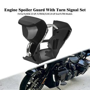 Kit Bas de Carénage + Crash Bar avec Cadre Chrome/Noir - Harley-Davidson Touring FLHX/FLTRX 2023-2026 – photo 7/7