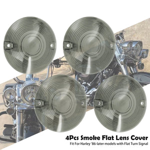 Cabochons de clignotants plats pour Harley Touring Softail - vue 10