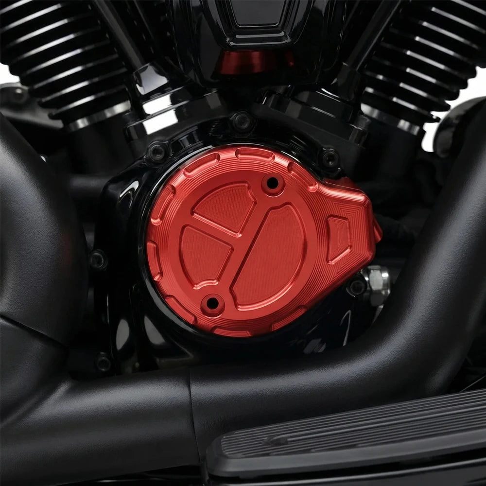 Cache de Capteur de Position de Vitesse (Gear Position Sensor Cover) Aluminium - Harley-Davidson Touring CVO 2023.5-2026 & Softail 2025 – photo 2/9