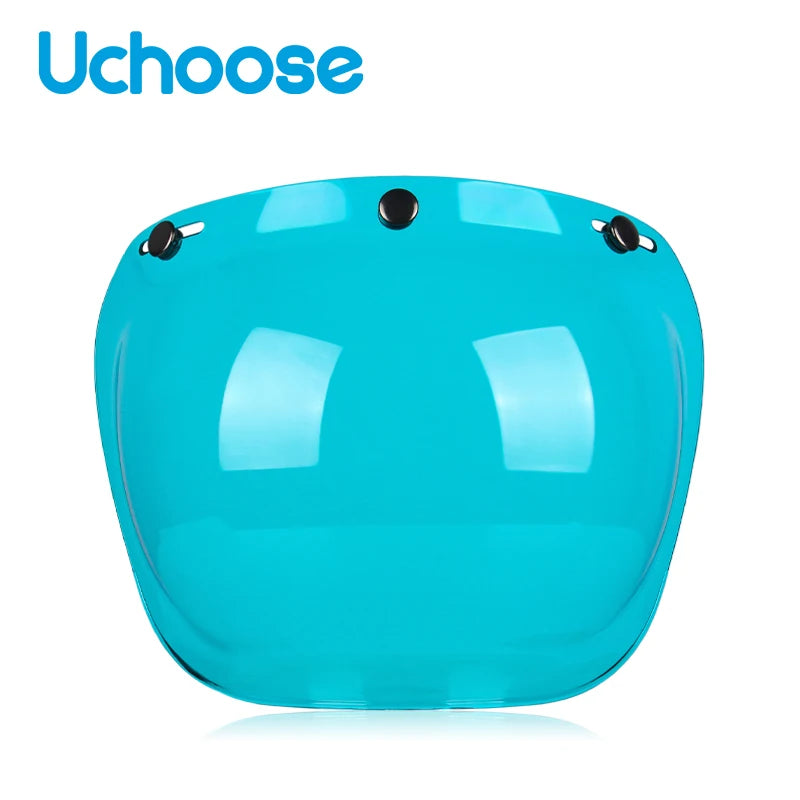 Visière bulle fumée relevable pour casque de moto - vue 24