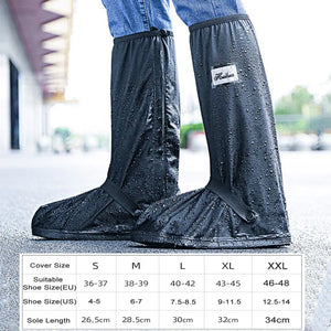 Couvre-bottes moto imperméable réfléchissant - vue 7