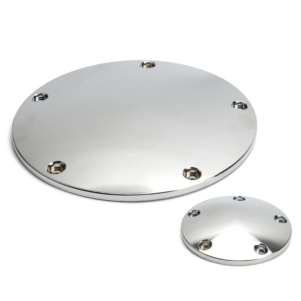 Cache derby et cache timer 5 trous pour Harley Dyna Softail Touring - vue 2