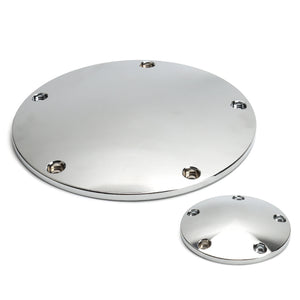 Cache derby et cache timer 5 trous pour Harley Dyna Softail Touring - vue 2