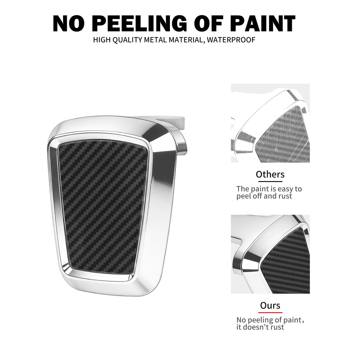Cache décoratif chromé sur la bobine d'allumage d'une Harley-Davidson Softail - vue 3