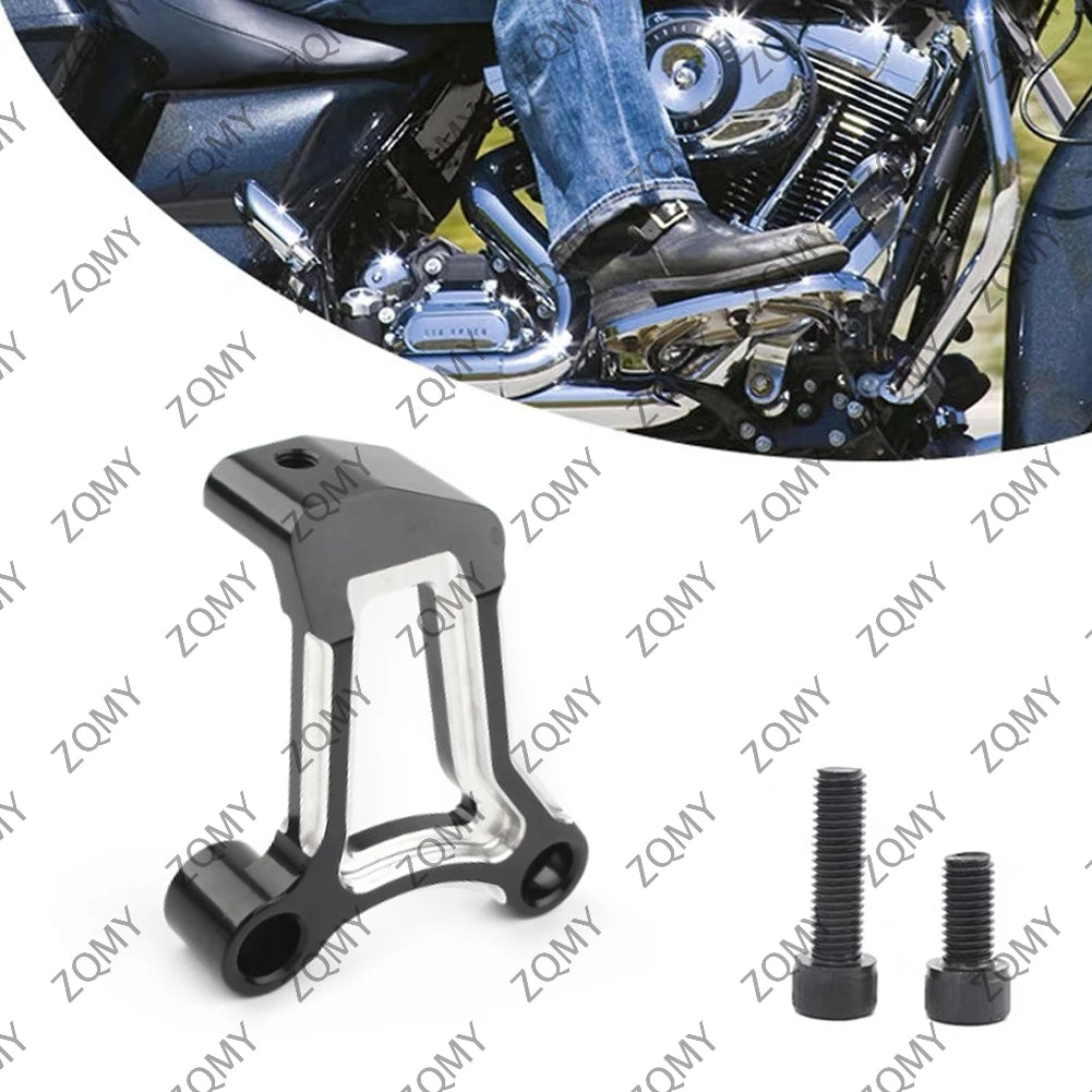 Support moteur avant noir/chromé - Harley FLT Touring (2009-2016) – photo 1/6