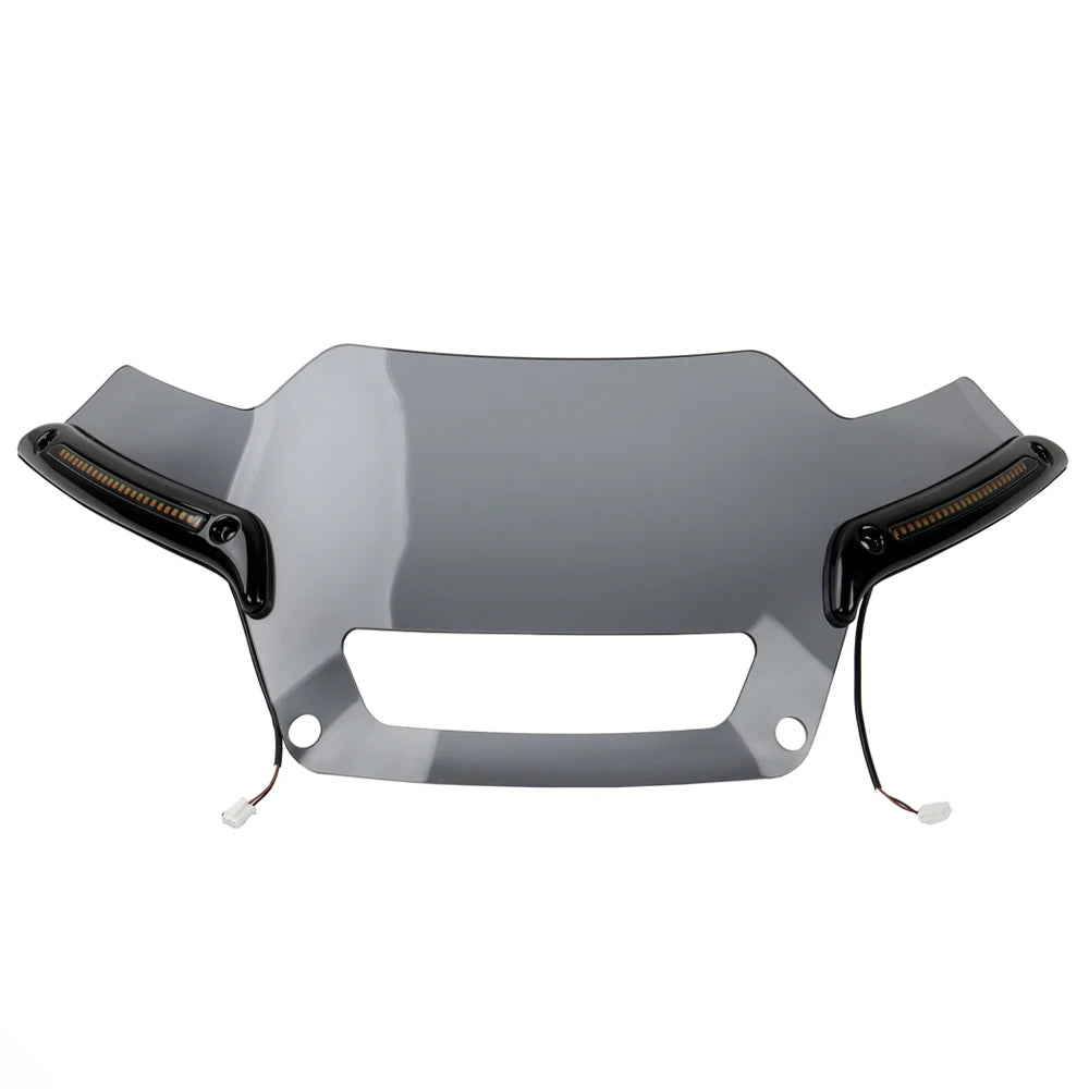 Pare-Brise avec Feu LED Intégré (Position + Clignotant) - Harley-Davidson Softail Low Rider ST / El Diablo 2022-2024 – photo 4/6