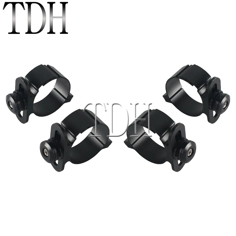 Collier de fourche chromé pour carénage de moto - vue 5