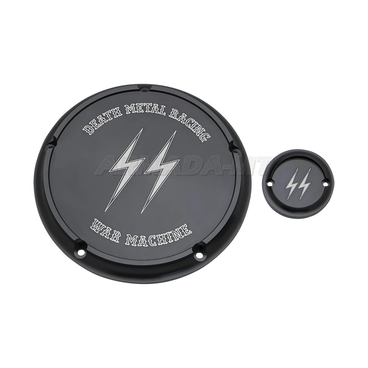 Cache derby et cache de distribution pour Harley Touring - vue 11