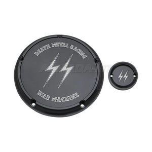 Cache derby et cache de distribution pour Harley Touring - vue 11