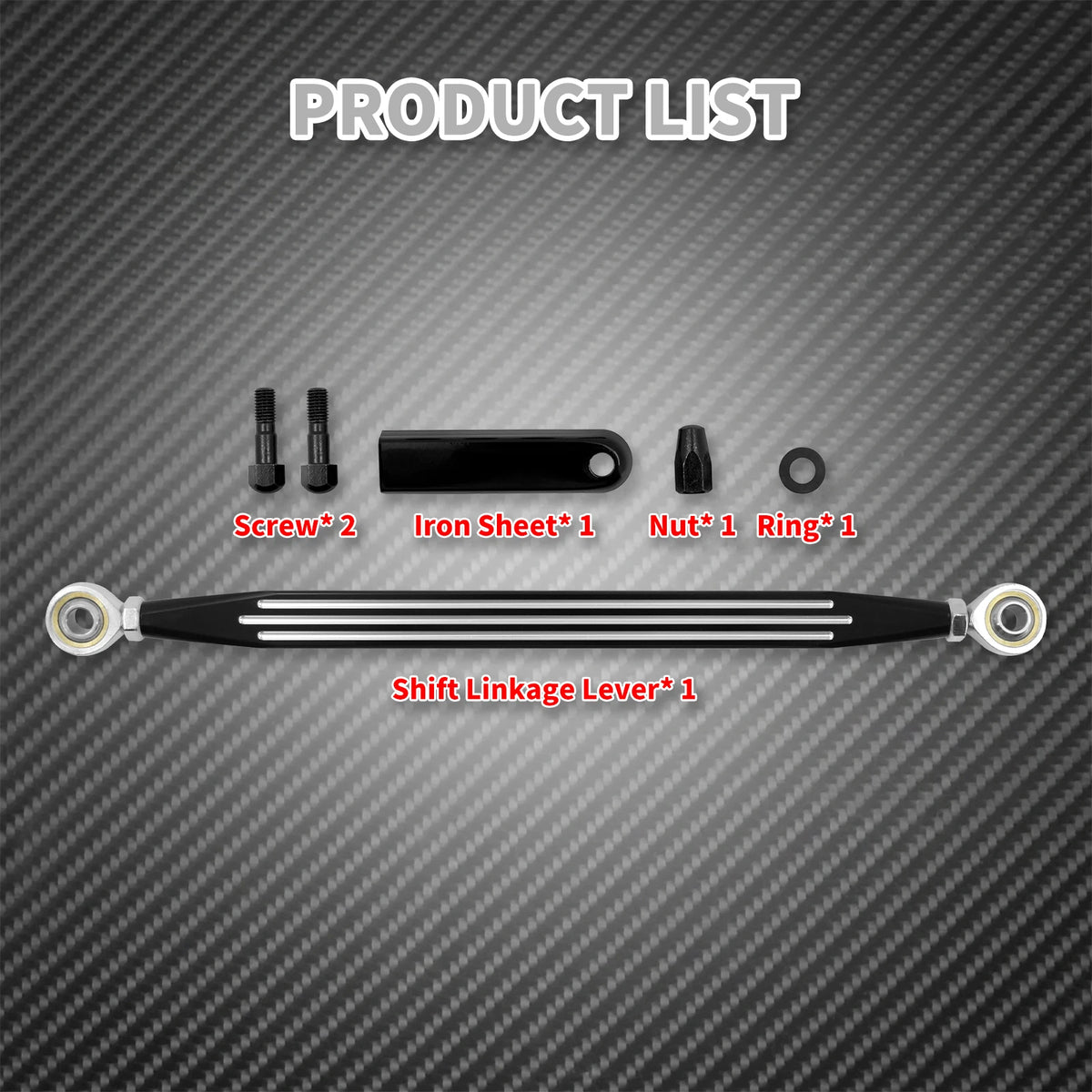 Biellette de sélecteur de vitesse en aluminium pour Harley-Davidson Softail, Touring, Trike 1980-2024 – photo 4/8