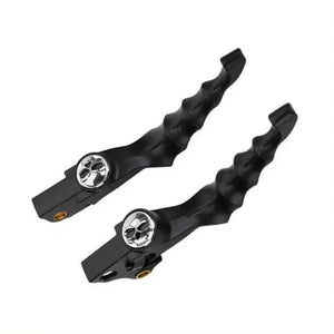 Leviers de frein et d'embrayage design tête de mort pour Harley Sportster 1200/883 2004-2015 – photo 1/6