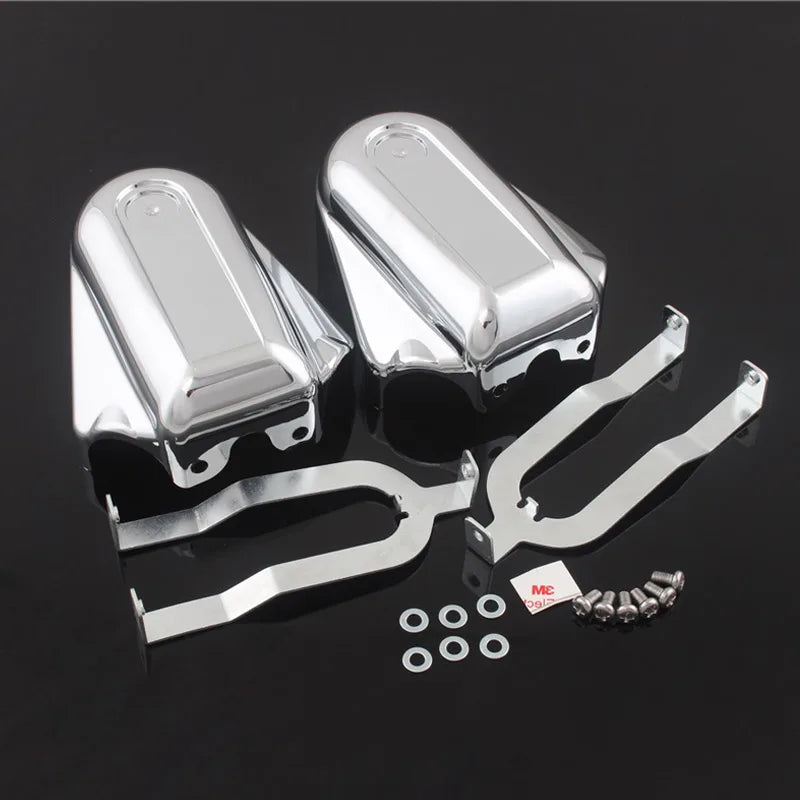 Caches d'axe arrière de bras oscillant pour Harley Softail - vue 4