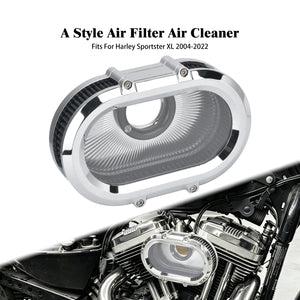 Filtre à air avec anneau décoratif rouge pour Harley-Davidson Sportster - vue 10