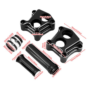 Cache de poussoir noir usiné pour moteur Harley-Davidson Twin Cam - vue 5