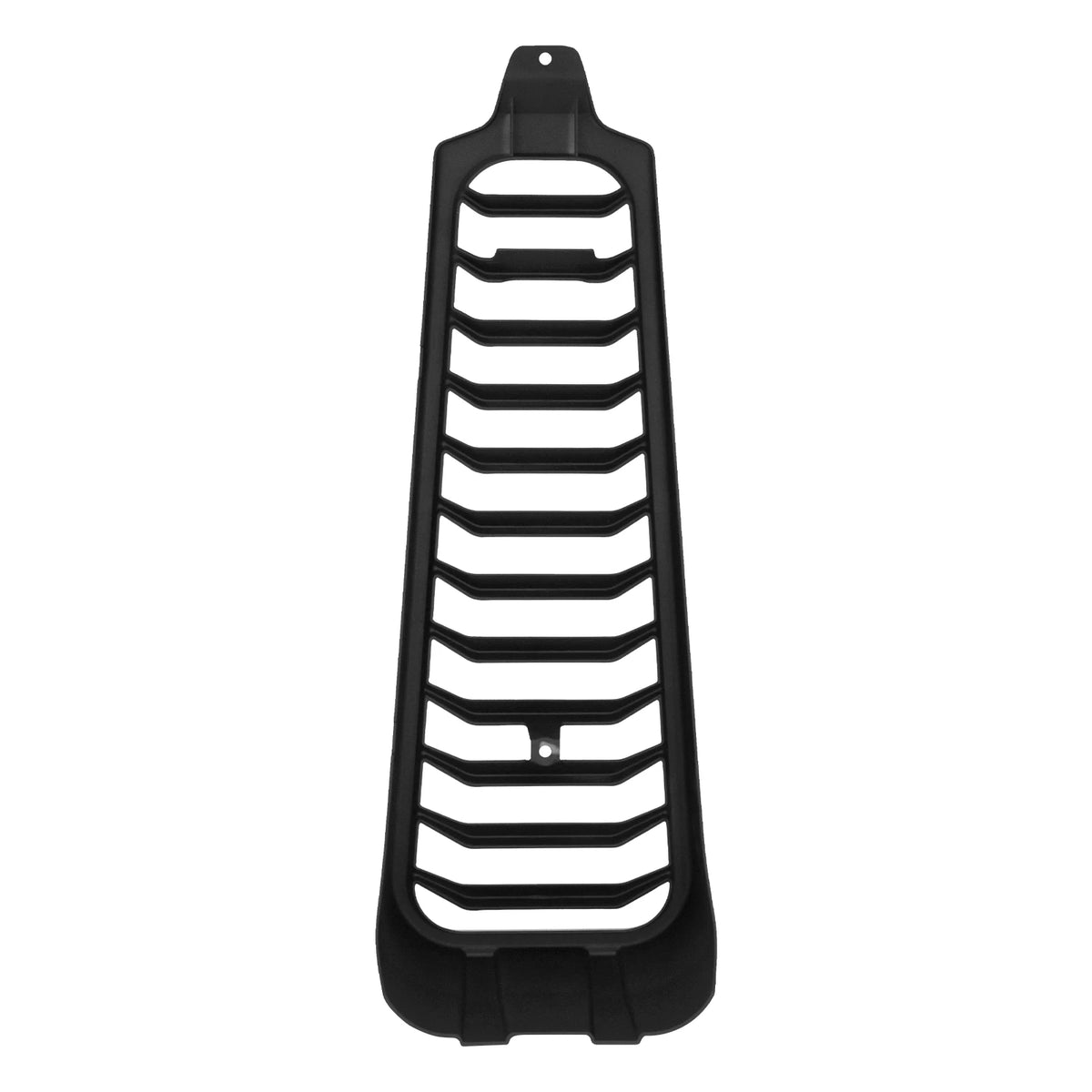 Spoiler menton avant noir brillant pour moto Harley Softail - vue 4