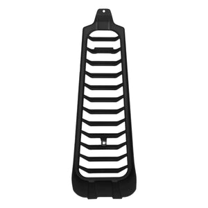 Spoiler menton avant noir brillant pour moto Harley Softail - vue 4