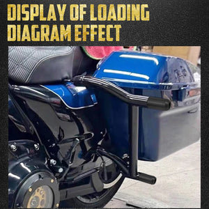 Support de protection arrière sur sacoche Harley Touring - vue 3