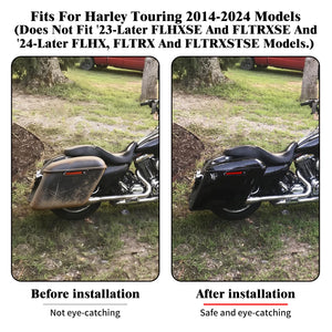 Sacoches Rigides Étirées 5 pouces - Harley-Davidson Touring 2014-2024 – photo 2/8