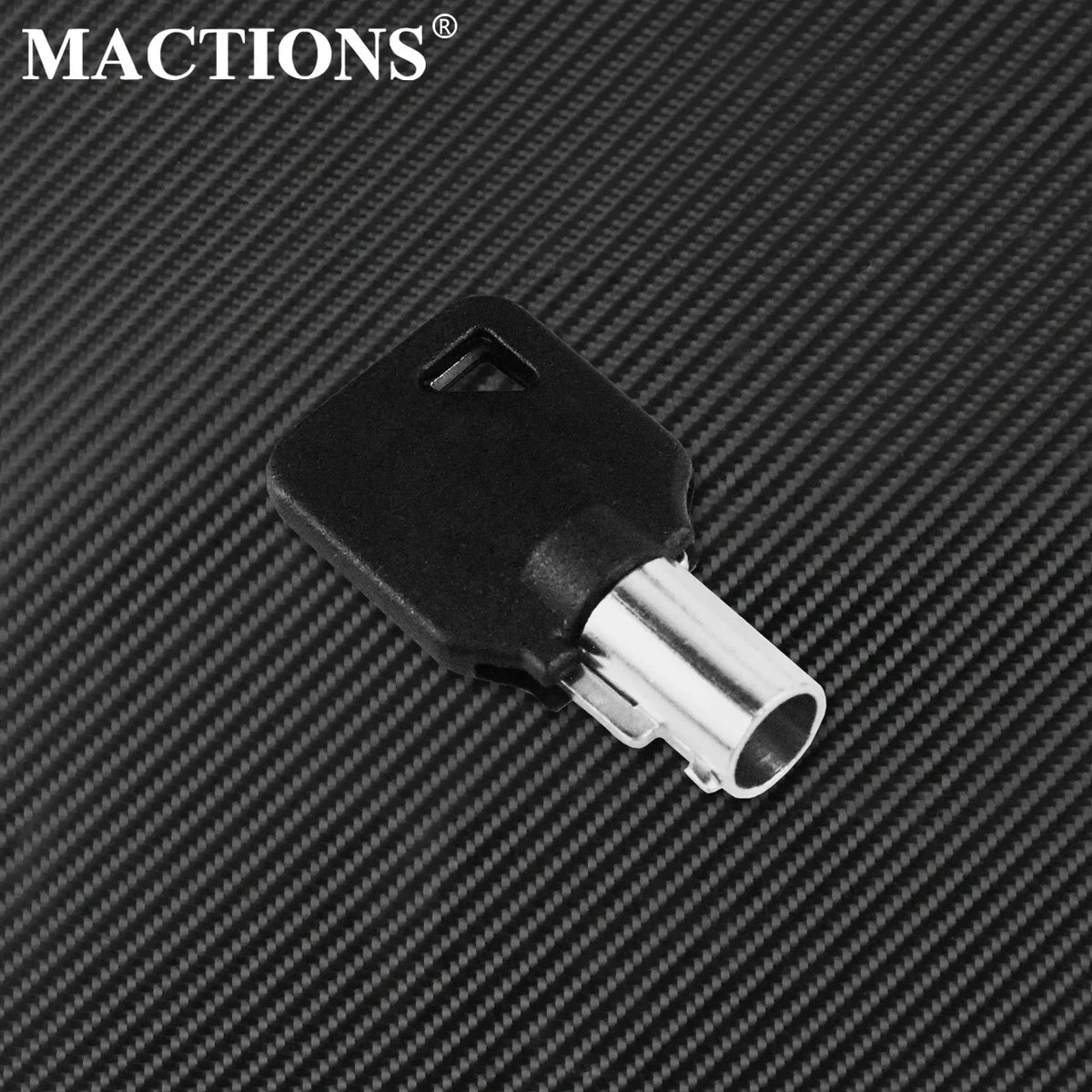 Clé Vierge à Tailler (Blank Key) Noire - Harley-Davidson Road King, Sportster & Softail – photo 1/9