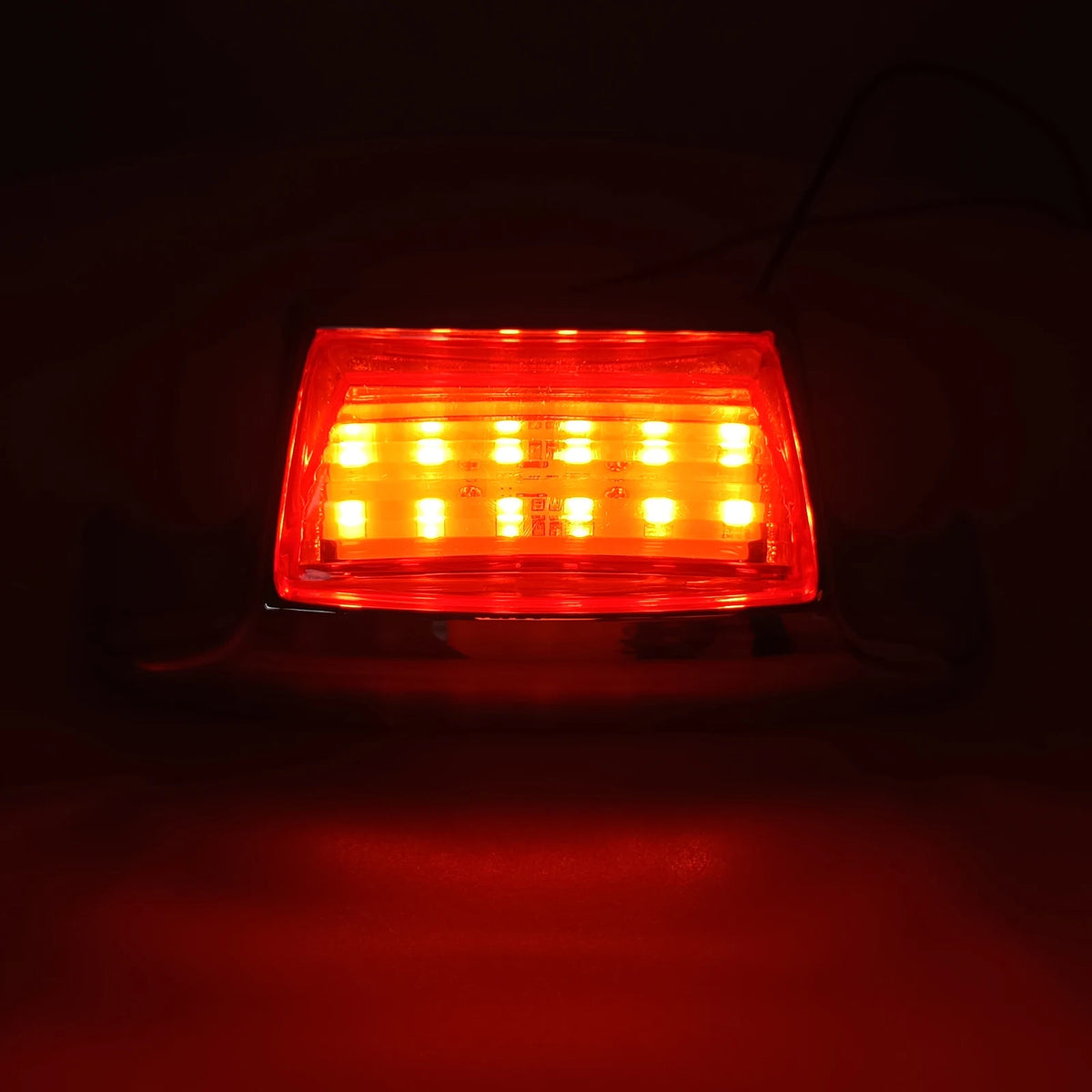 Feu de Garde-boue Arrière LED (Fender Tip) Fumé/Ambre/Rouge - Harley-Davidson Touring Road King, Softail 1980-2013 – photo 5/9