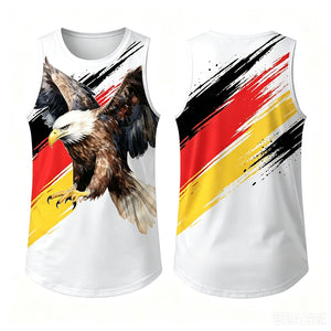 Débardeur imprimé aigle 3D - vue 4