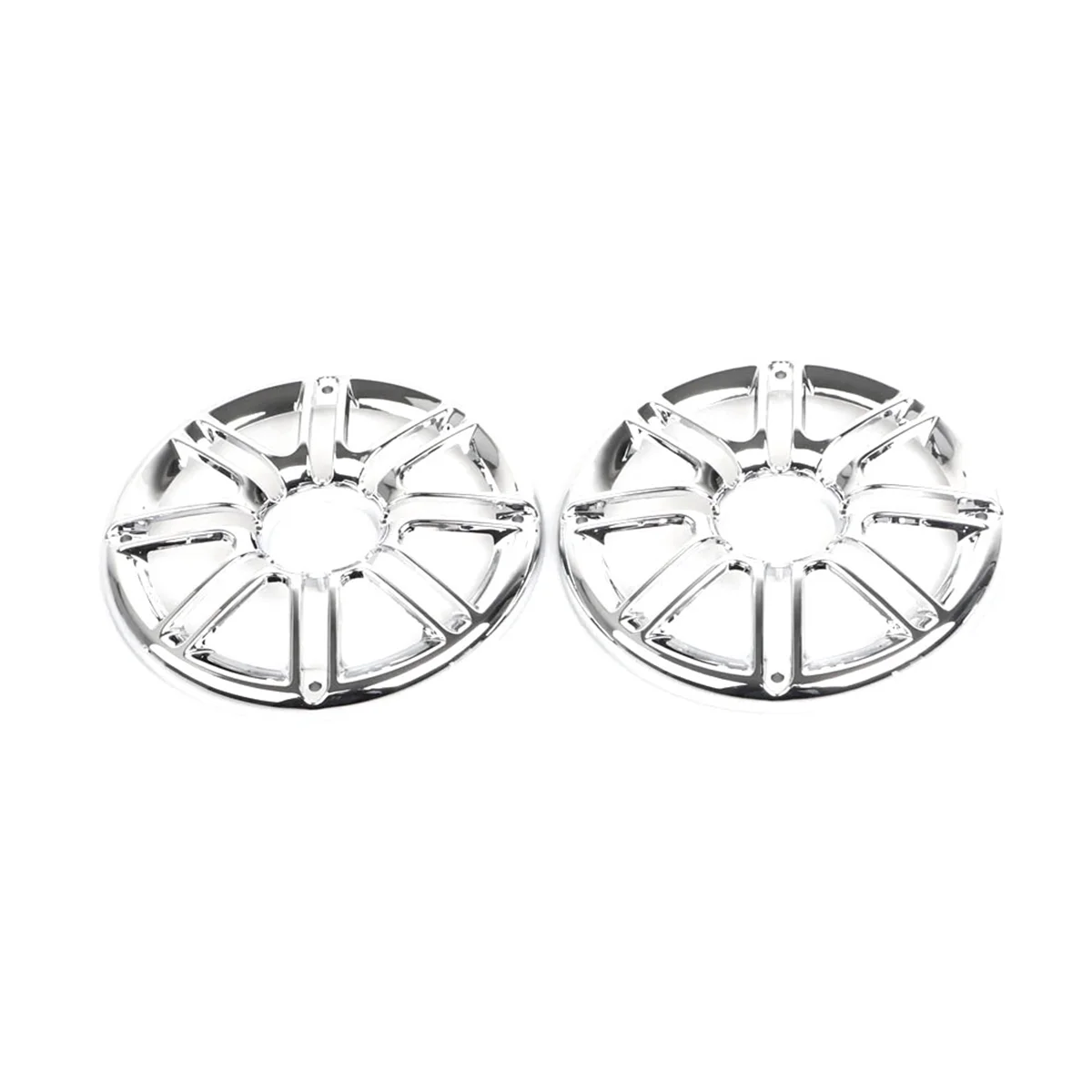 Anneaux de finition chromés pour haut-parleurs arrière ronds Harley-Davidson Electra Glide, Tri Glide et Ultra Limited - vue 5
