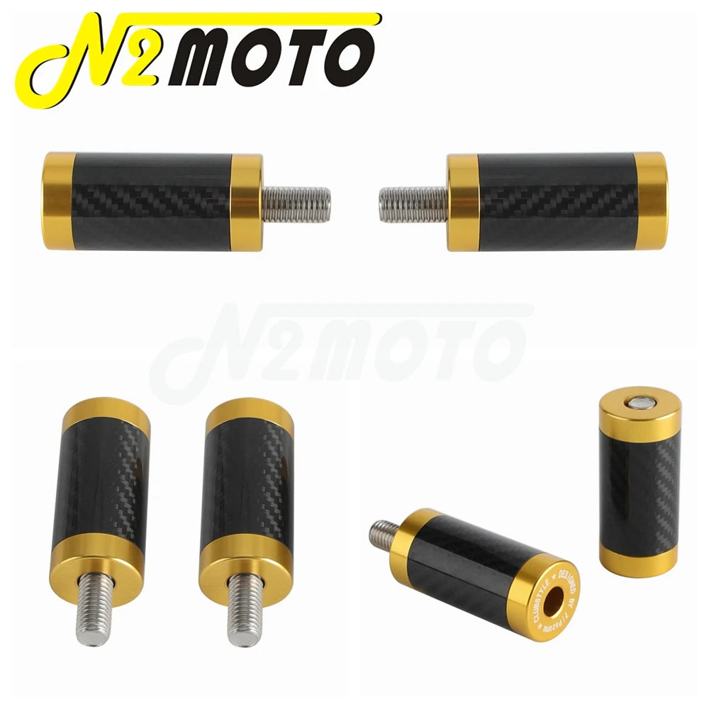 Paire d'embouts de glissière Pazoma pour barre de protection moto - vue 5