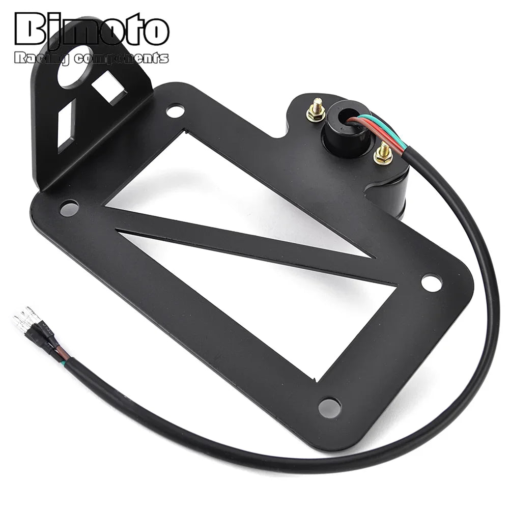 Support de plaque latéral avec feu LED pour Harley Sportster - vue 4