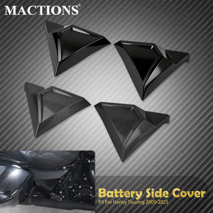 Caches Latéraux de Batterie (Paire) - Harley-Davidson Touring 2009-2025 – photo 1/8