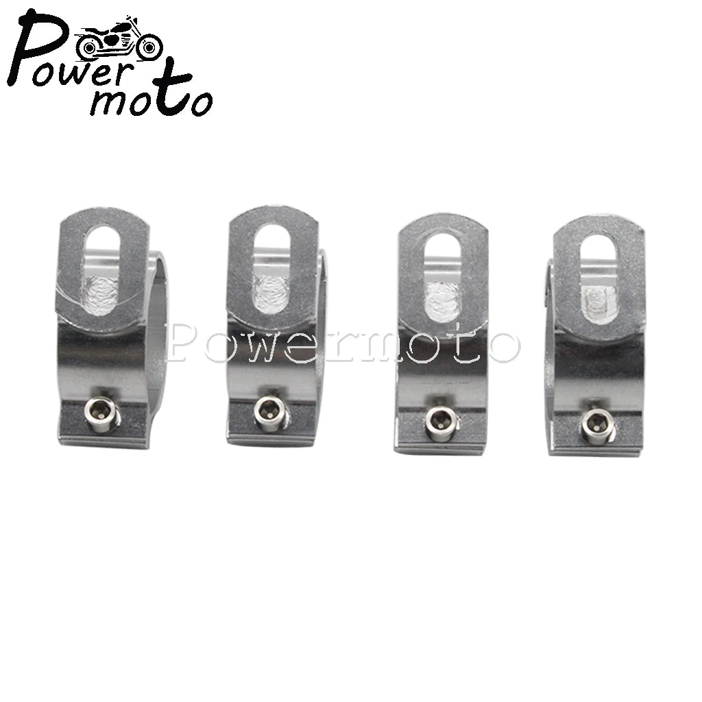 Colliers de fourche pour bulle Harley Dyna Sportster - vue 6