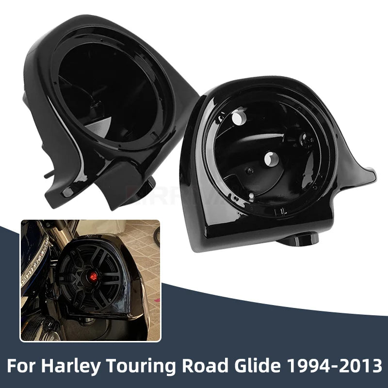 Carénages bas ventilés avec logements haut-parleurs 6,5 pouces pour Harley Touring Electra Glide, Road King - vue 2