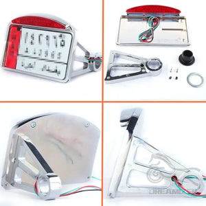 Support de plaque latéral à LED pour Harley custom - vue 4
