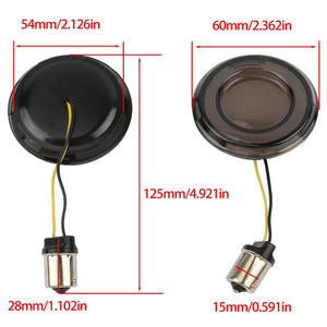 Insert LED de clignotant bullet pour Harley Touring - vue 4