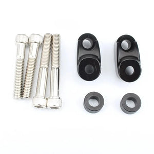 Kit de déport de clignotants avant pour Harley Sportster Dyna - vue 7