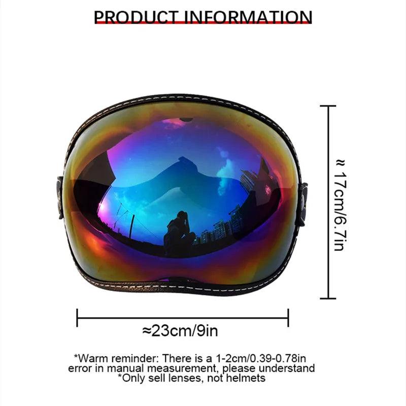 Visière Bulle Solaire Universelle pour Casque Jet - Anti-UV - vue 6