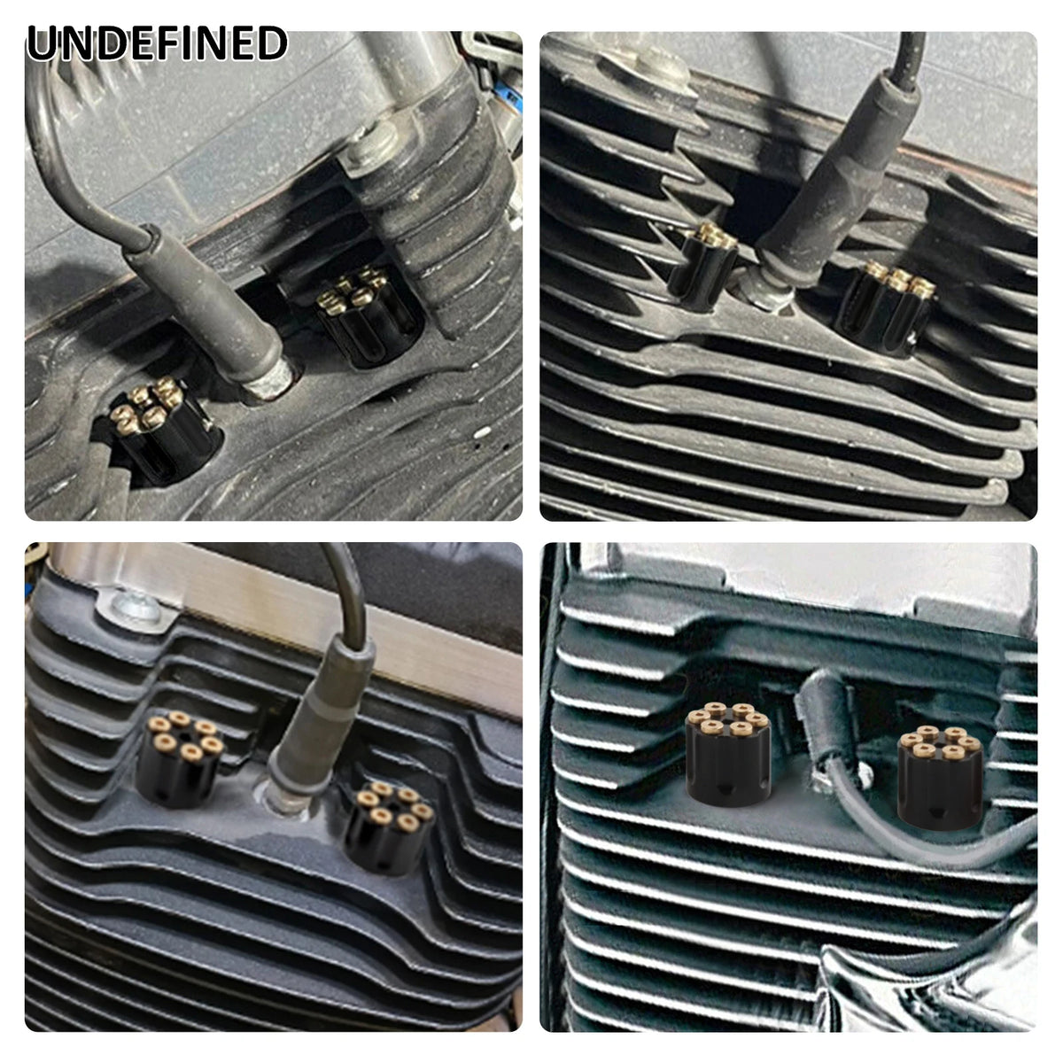 Caches de vis de culasse barillet pour Harley Twin Cam Evo Sportster - vue 3