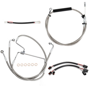 Kit de Câbles Rallongés pour Guidon - Harley-Davidson Touring 2021-2023 (Sans ABS) – photo 1/10