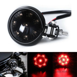 Petit feu arrière rond rétro pour Harley bobber chopper - vue 3