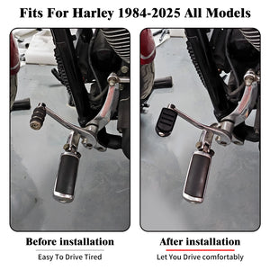 Pédale de sélecteur de vitesse chromée pour Harley-Davidson Touring - vue 2