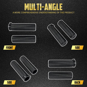 Poignées de Guidon 1 pouce Tout Aluminium CNC - Harley-Davidson Sportster, Touring, Dyna, Softail et V-Rod – photo 2/6